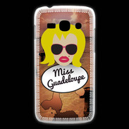 Coque Samsung Galaxy Ace3 Miss Guadeloupe Blonde