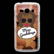 Coque Samsung Galaxy Ace3 Miss Guadeloupe Black
