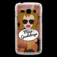 Coque Samsung Galaxy Ace3 Miss Guadeloupe Rousse