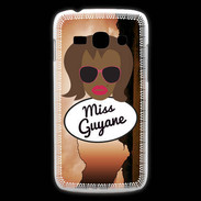 Coque Samsung Galaxy Ace3 Miss Guyane Black