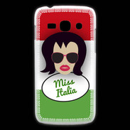 Coque Samsung Galaxy Ace3 Miss Italie Brune