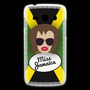 Coque Samsung Galaxy Ace3 Miss Jamaica Chatain
