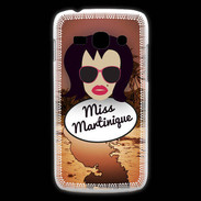 Coque Samsung Galaxy Ace3 Miss Martinique Brune