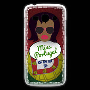 Coque Samsung Galaxy Ace3 Miss Portugal Black