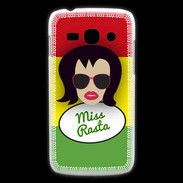 Coque Samsung Galaxy Ace3 Miss Rasta Brune