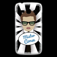 Coque Samsung Galaxy Ace3 Mister Corse Chatain