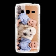 Coque Samsung Galaxy Express2 Jumeau avec chien