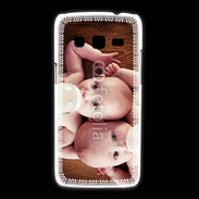 Coque Samsung Galaxy Express2 Bébés avec biberons