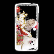 Coque Samsung Galaxy Express2 Chaton et Chiot Noël