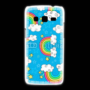 Coque Samsung Galaxy Express2 Ciel Rainbow