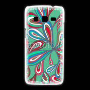Coque Samsung Galaxy Express2 Fond Hippie en vert 