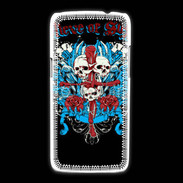 Coque Samsung Galaxy Express2 Tête de Mort Believe or Suffer