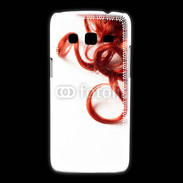 Coque Samsung Galaxy Express2 Coiffure Cheveux bouclés rouges