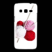 Coque Samsung Galaxy Express2 Tricot et couture