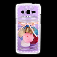 Coque Samsung Galaxy Express2 Bonbonne de ruban couture 