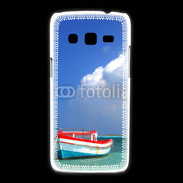 Coque Samsung Galaxy Express2 Bateau de pêcheur en mer
