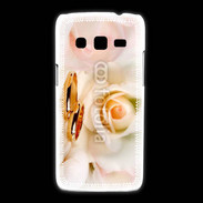 Coque Samsung Galaxy Express2 Alliance sur fond de rose