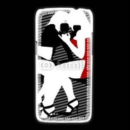 Coque Samsung Galaxy Express2 Illustration bisou lesbienne