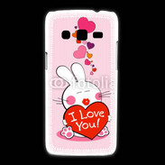 Coque Samsung Galaxy Express2 I love you Bunny