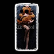 Coque Samsung Galaxy Express2 Femme glamour câlin nounours