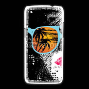 Coque Samsung Galaxy Express2 Femme à lunette