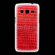 Coque Samsung Galaxy Express2 Effet crocodile rouge
