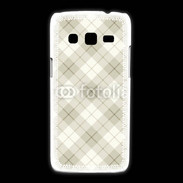 Coque Samsung Galaxy Express2 Effet écossais beige clair