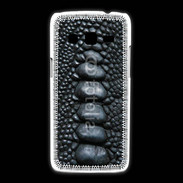 Coque Samsung Galaxy Express2 Effet crocodile noir