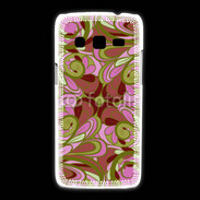 Coque Samsung Galaxy Express2 Ensemble floral Vert et rose