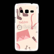 Coque Samsung Galaxy Express2 Fond fashion rose 4
