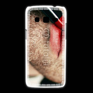 Coque Samsung Galaxy Express2 bouche homme rouge