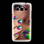 Coque Samsung Galaxy Express2 Bouche et ongles multicouleurs 5