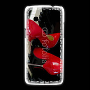 Coque Samsung Galaxy Express2 Escarpins rouges sur piano