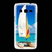 Coque Samsung Galaxy Express2 Bateau plage de Cuba