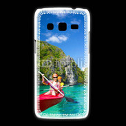Coque Samsung Galaxy Express2 Kayak dans un lagon