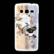 Coque Samsung Galaxy Express2 Bulldog français nain