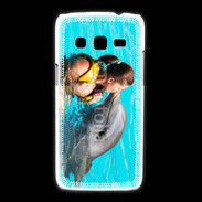 Coque Samsung Galaxy Express2 Bisou de dauphin