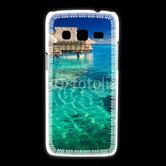 Coque Samsung Galaxy Express2 Bungalow sur l'eau des tropiques