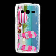 Coque Samsung Galaxy Express2 La vie en rose à la plage