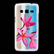 Coque Samsung Galaxy Express2 Fleurs à la plage