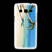 Coque Samsung Galaxy Express2 Palmier sur la plage tropicale