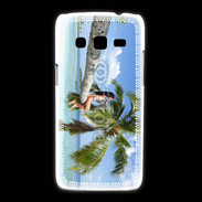 Coque Samsung Galaxy Express2 Palmier et charme sur la plage