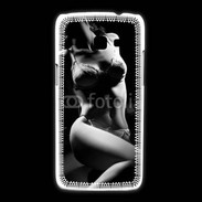 Coque Samsung Galaxy Express2 Charme noir et blanc