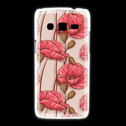 Coque Samsung Galaxy Express2 Fleurs vintage 2