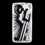 Coque Samsung Galaxy Express2 Arme et Dollars