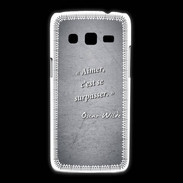 Coque Samsung Galaxy Express2 Aimer Noir Citation Oscar Wilde