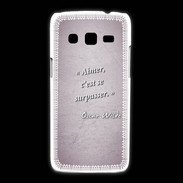 Coque Samsung Galaxy Express2 Aimer Rose Citation Oscar Wilde