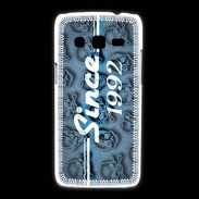 Coque Samsung Galaxy Express2 Since crane bleu 1992