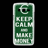 Coque Samsung Galaxy Express2 Keep Calm Make money Vert