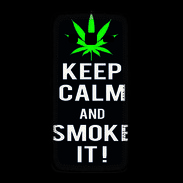 Coque Samsung Galaxy Express2 Keep Calm Smoke Noir
